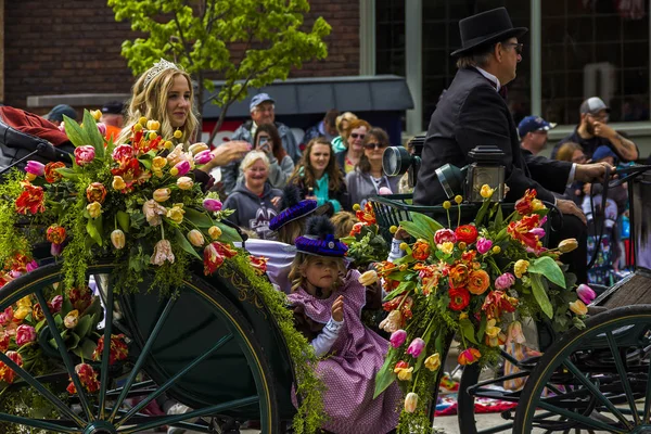 Mei 2019 Pella Iowa Usa Tulip Time Festival Parade Van — Stockfoto