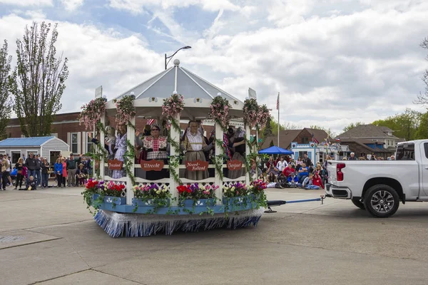 Mei 2019 Pella Iowa Usa Tulip Time Festival Parade Van — Stockfoto