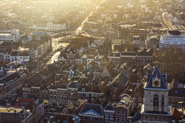 Delft Niederlande Holland Januar 2020 Blick Von Der Neuen Kirche — Stockfoto