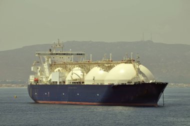 Gas tanker LNG  clipart
