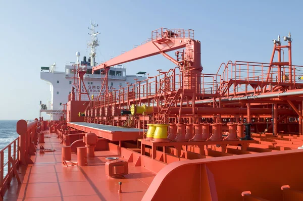 Tanker crude oil carrier ship — Stock Photo, Image