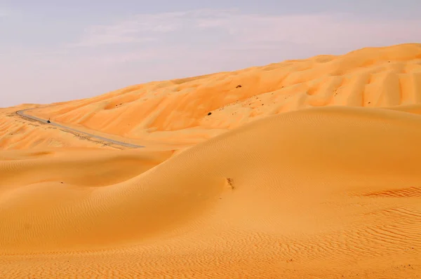 Sand öknens sanddyner — Stockfoto