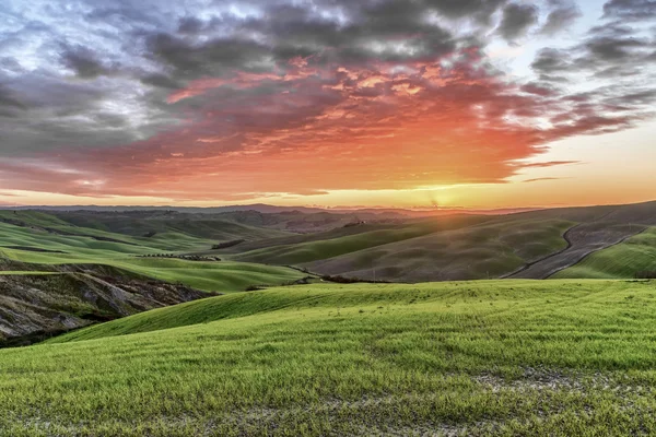 Sonnenuntergang auf See — Stockfoto