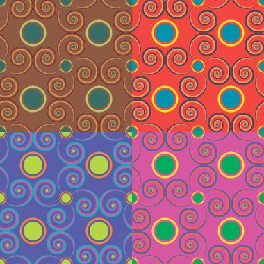 Klasik Dikişsiz desen seti