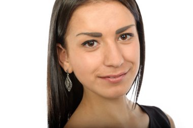 Güzel bir esmerin portresi