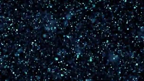 动画的背景的移动的雪花 — 图库视频影像