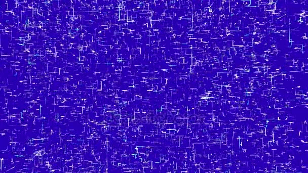 Fondo abstracto animado azul — Vídeo de stock