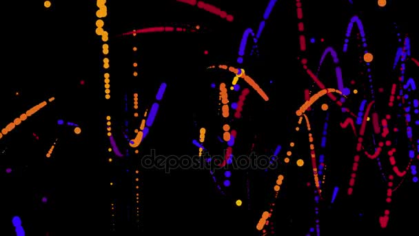 fond abstrait animé