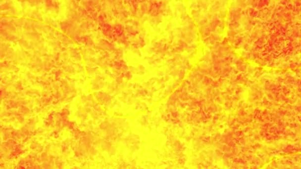 Résumé animé fond jaune et rouge 