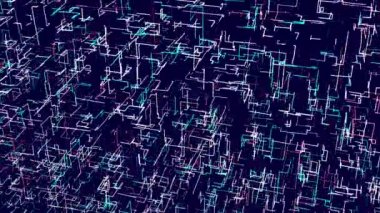 Mavi animasyonlu arka plan