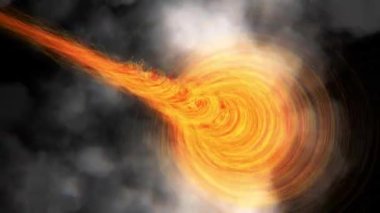 Soyut animasyon uzay arka plan