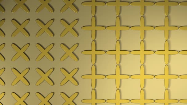 黄色的动画的背景 — 图库视频影像