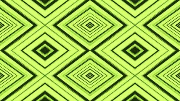 Animated abstract green background — Stock Video