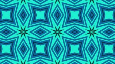 Turkuaz tonları bileşiminde animasyonlu bilgisayar