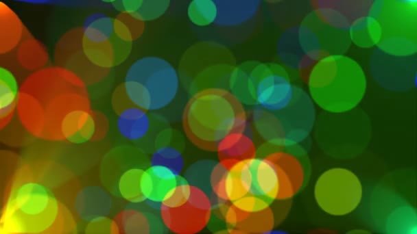 Анімований фон рухомих градієнтних кольорових кіл — стокове відео