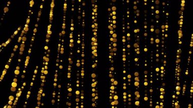 Kahverengi topları ile soyut animasyon