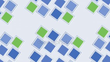 Hareketli animasyon sorunsuz arka plan küçük kareler ile boşluk olmayan