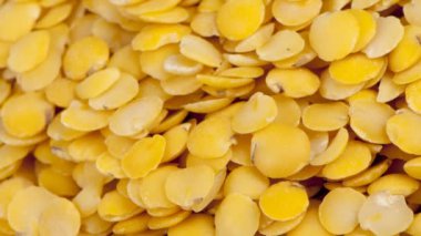 Kurutulmuş sarı mercimek fasulye