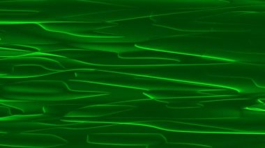 Yeşil soyut sakin animasyon