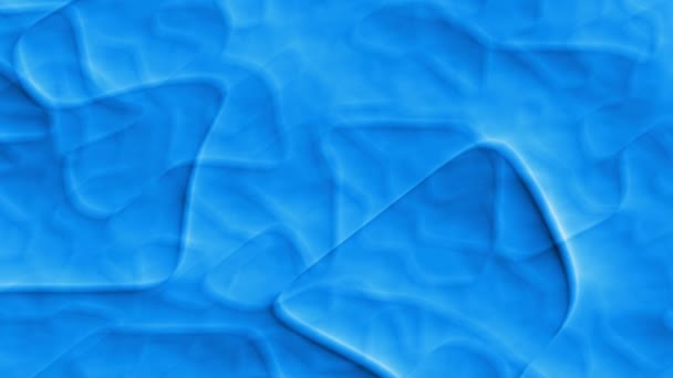 Azul abstracto tranquilo animado — Vídeo de stock