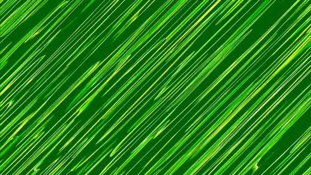 Yeşil renkli sıçrama soyut — Stok video