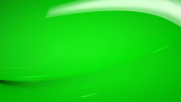 Grön bakgrund abstrakt datoranimation — Stockvideo