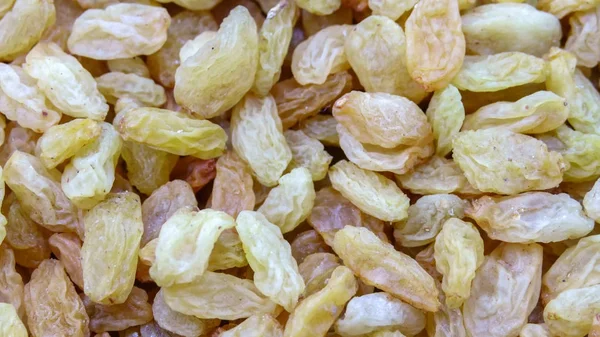 Dried white grapes — Stock Photo, Image
