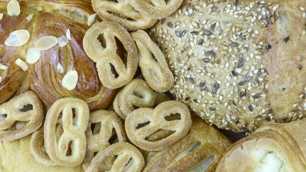 Stilleven van brood bakken — Stockfoto