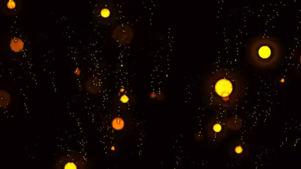 동그라미 디자인 비디오 컴퓨터 렌더링 애니메이션된 — 비디오