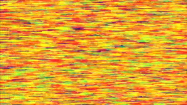 Schermbeveiliging Van Kleurrijke Geanimeerde Abstracte Achtergrond Van Kleine Snel Knipperende — Stockvideo