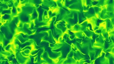 Kaotik degrade yapıları bilgisayar işleme hareket ile yeşil arka animasyonlu sanatsal plan