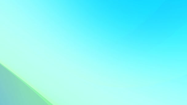 Абстрактний Зелений Синій Анімований Фон Аморфними Рухомими Фігурами Комп Ютерного — стокове відео