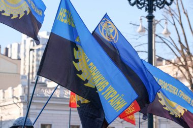 Ukraynalı Verkhovna Rada yakınlarında toplu grev