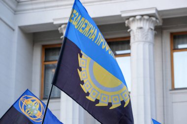 Ukraynalı Verkhovna Rada yakınlarında toplu grev