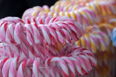 Sokak ticareti Noel tatlısı ve tatlı hamur işi