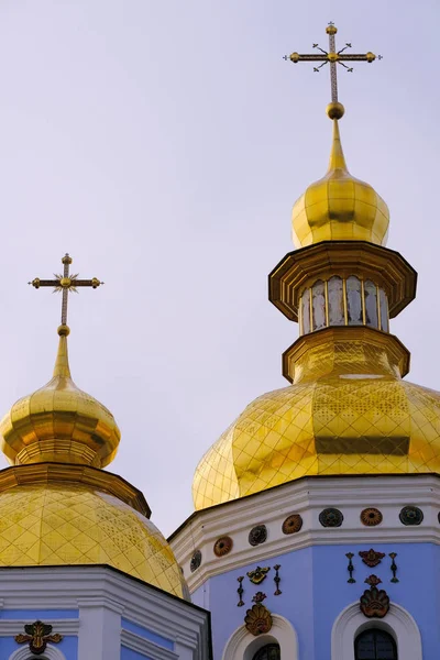 Mikhailovsky Cattedrale della Chiesa ortodossa di Kiev — Foto Stock