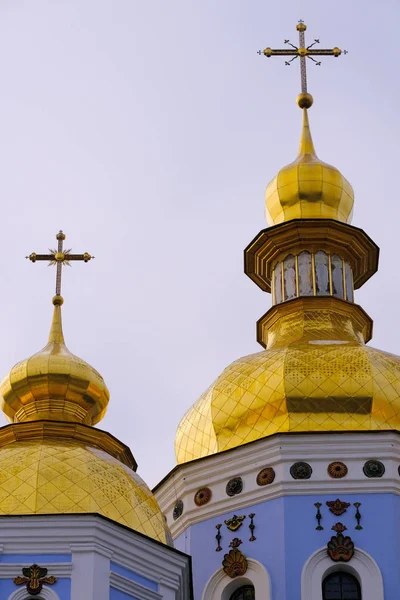 Catedral Mikhailovsky da Igreja Ortodoxa em Kiev — Fotografia de Stock