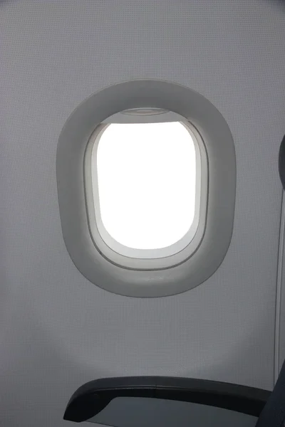 Window of airplane — Stock Photo, Image