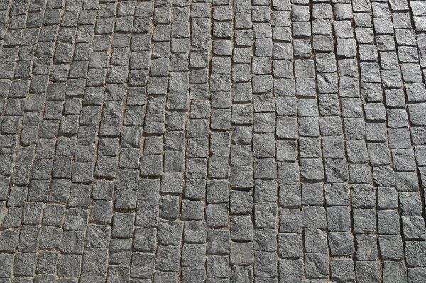 Abstract background of old cobblestone pavement — Stock Photo, Image