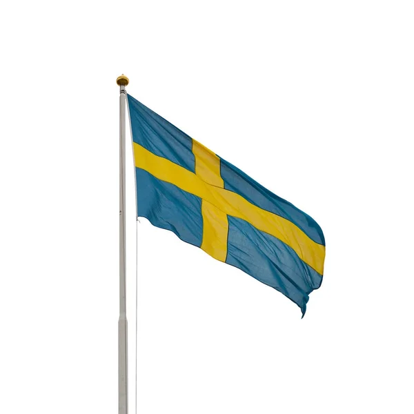 Bandera Kingdom of Sweden —  Fotos de Stock