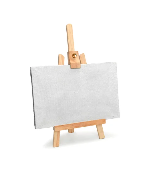 Easel and blank art board — Stock Photo, Image