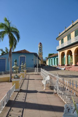 Küba, Trinidad. Plaza Belediye Başkanı.