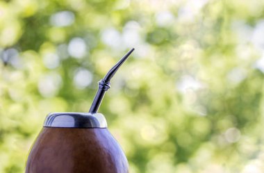 Su kabağı matero yeşil yerba dostum