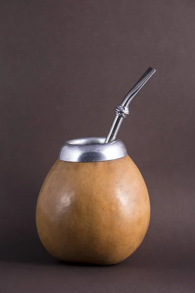 Yerba mate matero Gurda — Zdjęcie stockowe