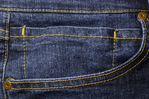 Mörkblå jeans — Stockfoto