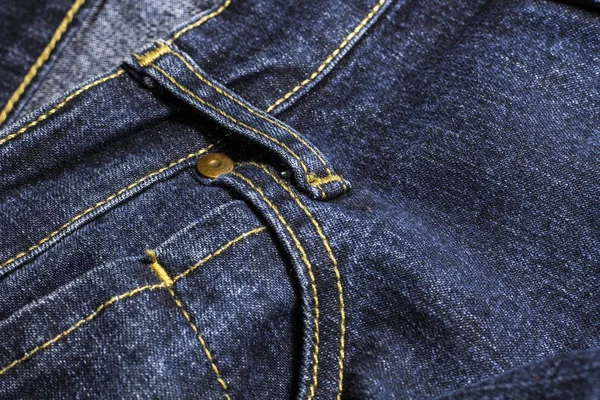 Dark blue jeans — Stock Photo, Image