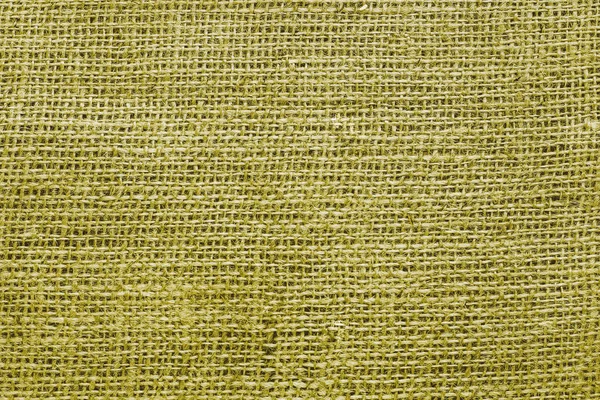 Yellow linen canvas background — Stock Photo, Image