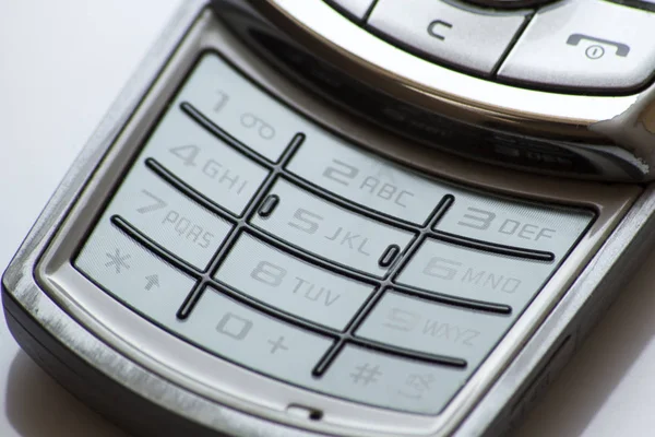Cell phone numeric keyboard — Stock Photo, Image