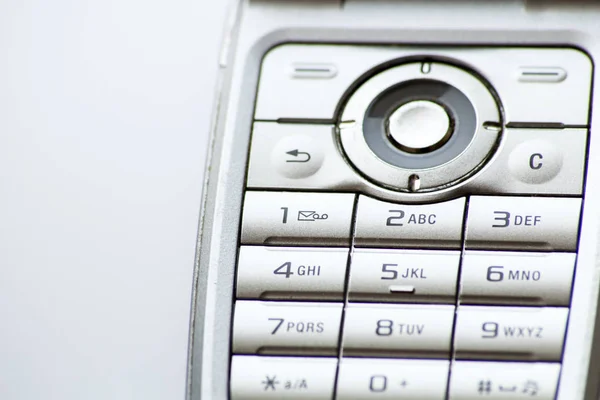 휴대 전화 숫자 키보드 — 스톡 사진