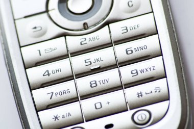 eski cep telefonu sayısal klavye